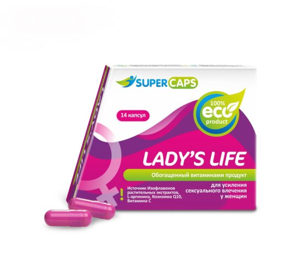 Lady's Life Средство возбуждающее, 1 капсула.