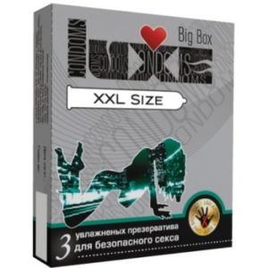 Презервативы размера XXL от LUXE BIG BOX ( 3 шт.)