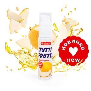 Гель TUTTI-FRUTTI СОЧНАЯ ДЫНЯ серии OralLove 30 г., Россия.