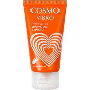 Гель интимный COSMO VIBRO манго возбуждающий, жидкий вибратор,водно- силиконовая,50г