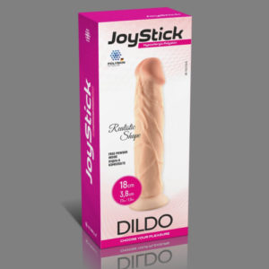 102102 Фаллоимитатор реалистичный на присоске JoyStick (L18см, D 3,8см) материал Германия.