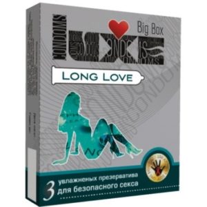 Презервативы пролонгирующие LONG LOVE от LUXE BIG BOX (3 шт.)