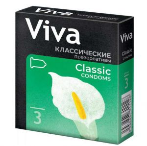 VIVA (ВИВА) ПРЕЗЕРВАТИВЫ КЛАССИЧЕСКИЕ 3 ШТ.