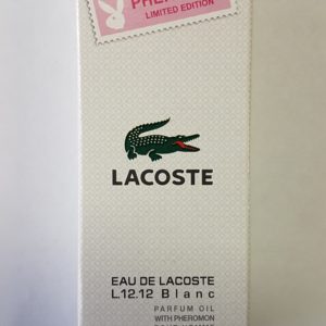 Парфюмерное масло с феромонами Lacoste 12.12 Blanc men 10мл