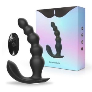 АНАЛЬНАЯ ПРОБКА ВИБРО-ЁЛОЧКА ANAL BEAD VIBRATOR С ПУЛЬТОМ.