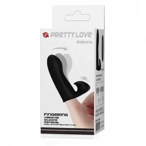 Вибронасадка на палец ADONIS "PRETTY LOVE" BI-014488 (бат.3LR41)