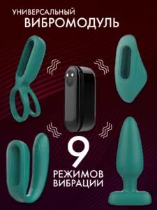 Набор вибраторов ДЛЯ ПАР 4в1 с пультом управления, (USB).