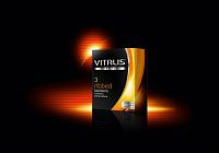 VITALIS premium RIBBED (ребристые) (3 шт), Германия.