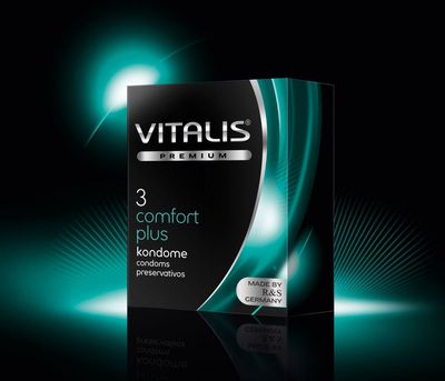 VITALIS premium COMFORT PLUS (анатомической формы) (3 шт), Германия.