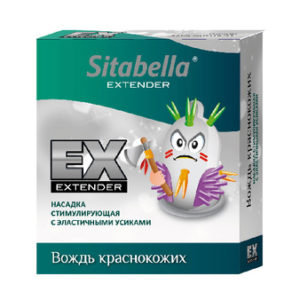 Насадка стимулирующая Extender Вождь краснокожих с усиками.