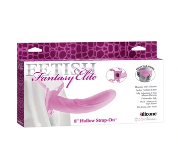 Страпон универсальный полый 8" Hollow Strap-On Fetish Fantasy Elite от Pipedream PD4530-11