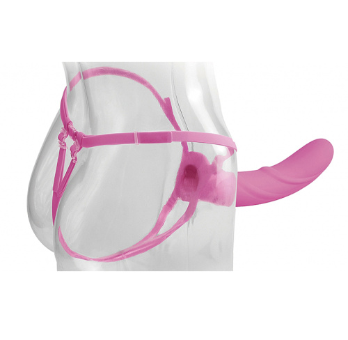Страпон универсальный полый 8" Hollow Strap-On Fetish Fantasy Elite от Pipedream PD4530-11 — изображение 3