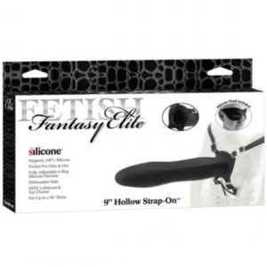 Страпон полый из силикона  9″ универсальный на ремнях  от Pipedream Fetish Fantasy Elite PD-4532-23