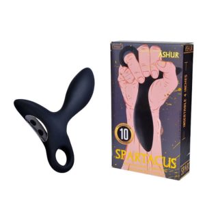 Массажёр простаты  с вибрацией SPARTACUS "ASHUR".USB