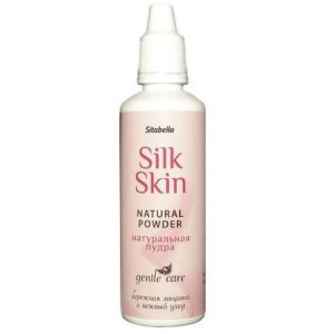 Пудра натуральная для ухода за секс-игрушками SILK SKIN 30 гр.