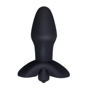 Анальная пробка(втулка)  Silicone Rocket Teaser, с вибрацией 10 реж.чёрная.