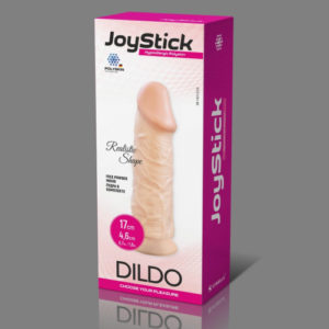 102122 Фаллоимитатор реалистичный на присоске JoyStick (L 17см, D 4,6см ) материал Германия.