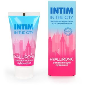 LB-60008m Увлажняющий лубрикант «Intim In The City Hyaluronic». 50гр.