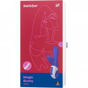 Вибратор-кролик Satisfyer «Magic Bunny» 12 режимов,USB,Германия.(цвет индиго).