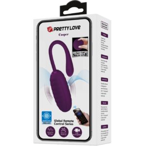 Виброяйцо мультискоростное с приложением«Casper», Baile Pretty Love,(USB) BI-014654HP-1