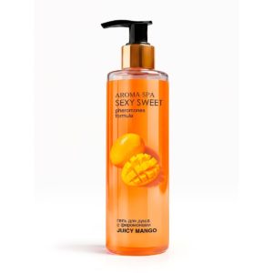 Гель для душа с феромонами "Манго" AROMA SPA «Sex Sweet Passion Fruit»,200 мл,LB-16143.