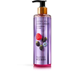 Гель для душа с феромонами "Дикие ягоды" AROMA SPA «Sex Sweet Passion Fruit»,200 мл,LB-16144.